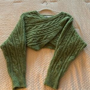 Zara cropped knitwear